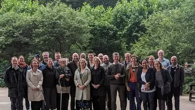 Group photo of the 30 attendees of the 2024 PAINSTORM annual meeting