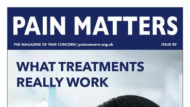 Cover of the Pain Matters magazine on neuropathic pain